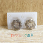 Moule en silicone Pampilles fleurs bulles