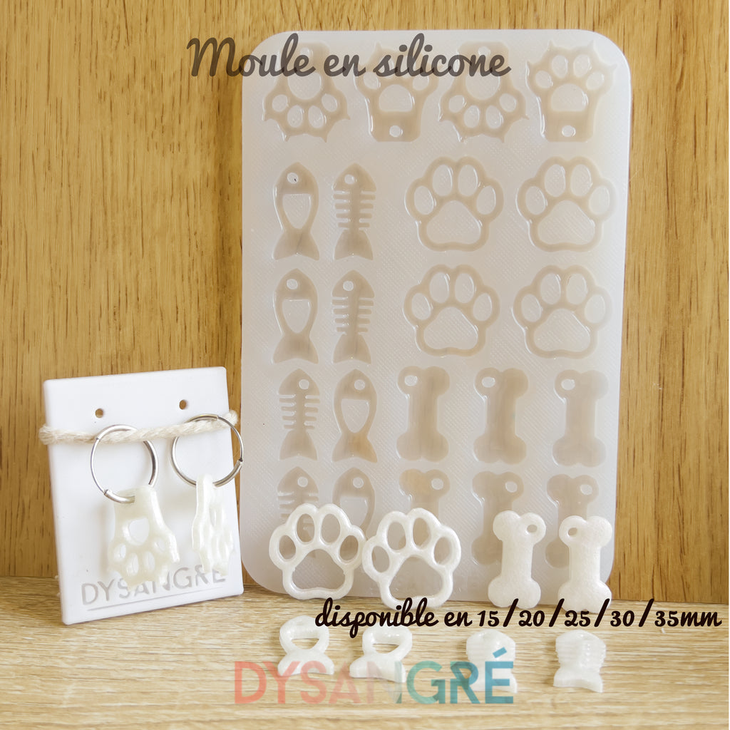 Christmas Tassels Silicone Mold