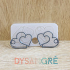 Moule en silicone Façon vitrail Coeur