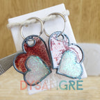 Moule en silicone Façon vitrail Coeur