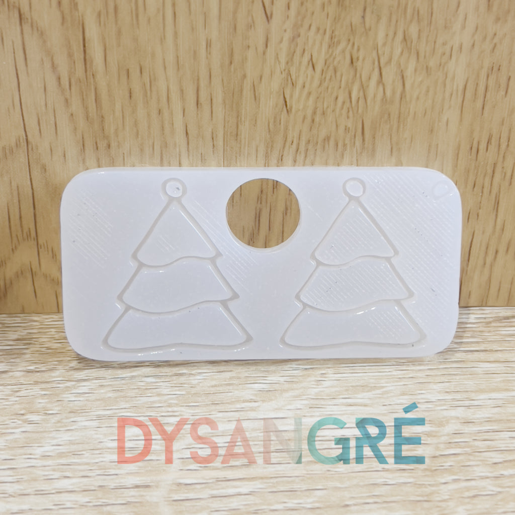 Moule en silicone Façon vitrail sapin