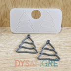 Moule en silicone Façon vitrail sapin