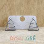 Moule en silicone Façon vitrail sapin