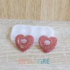Moule en silicone Pampilles coeur 1