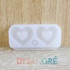Moule en silicone Pampilles coeur évidé 1