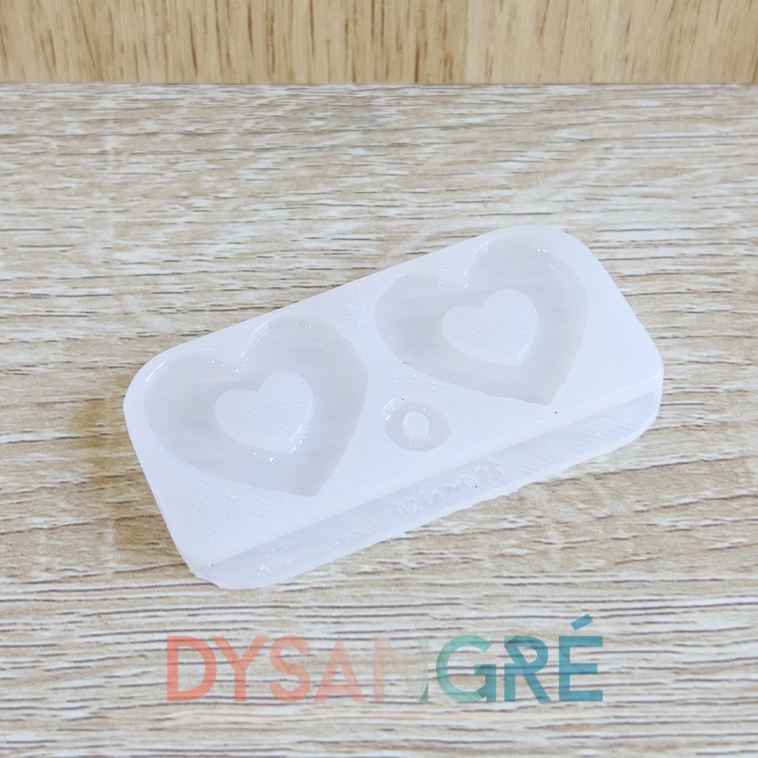 Moule en silicone Pampilles coeur évidé 1