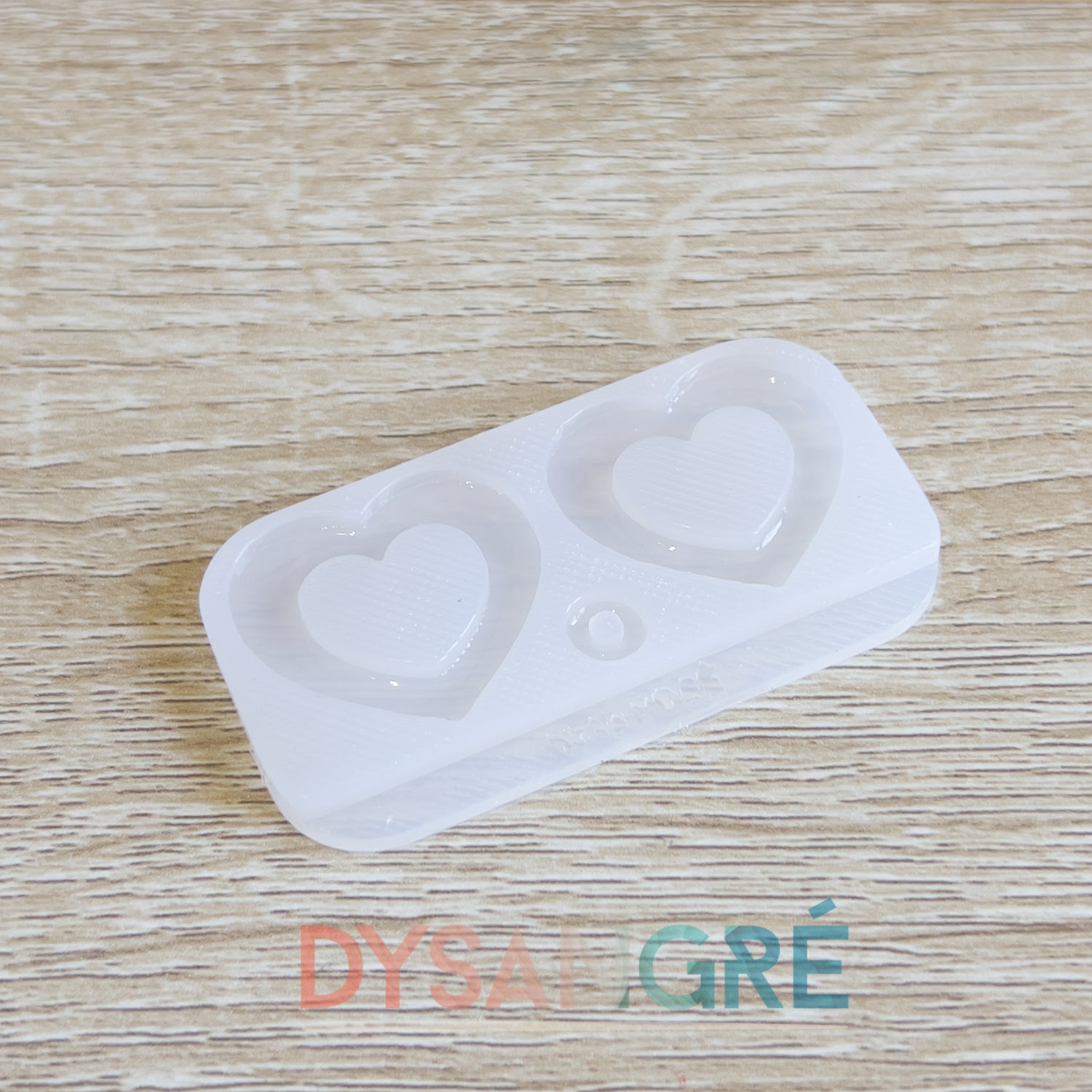 Moule en silicone Pampilles coeur évidé 2