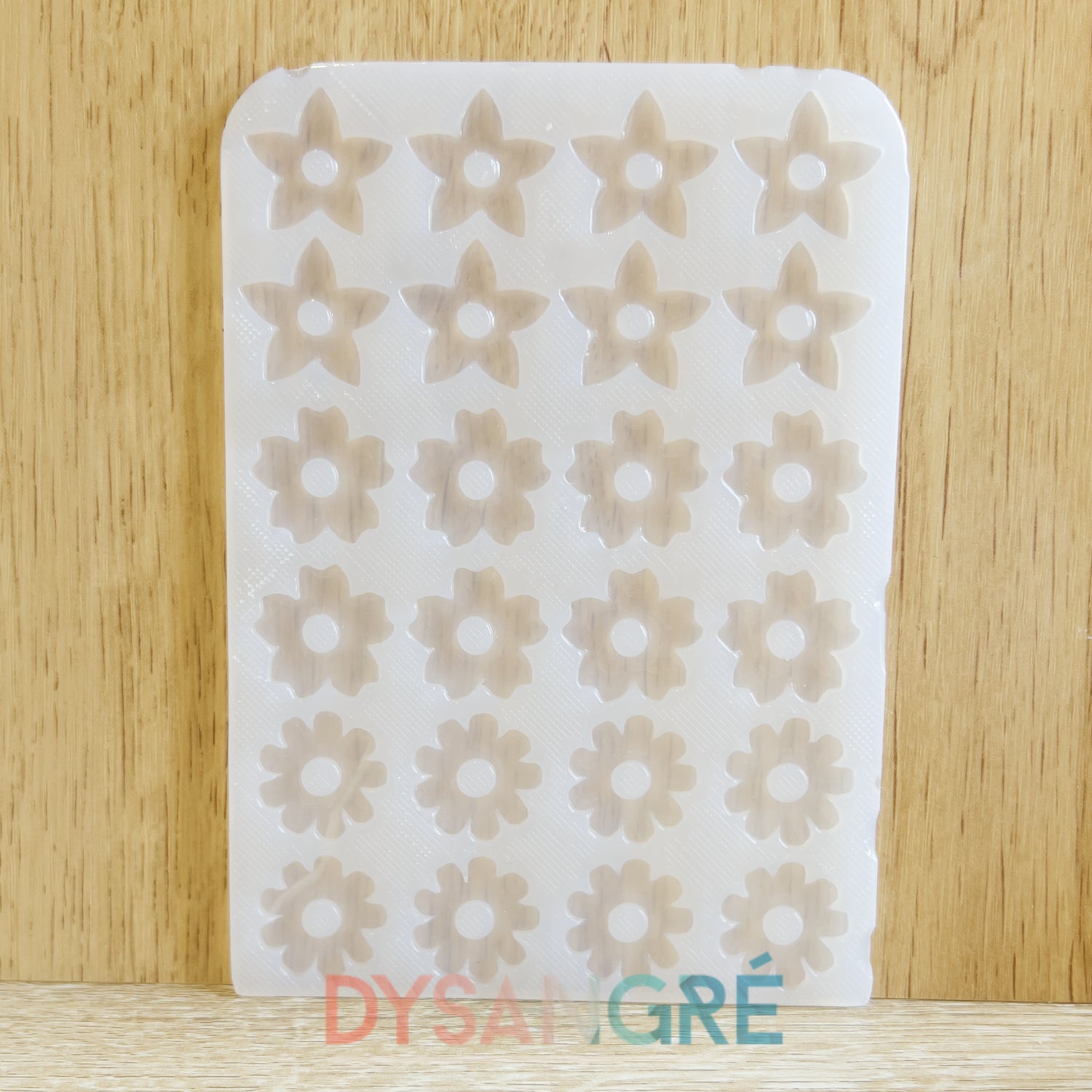 Moule en silicone Pampilles Fleurs d'été