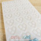 Moule en silicone Pampilles Bretzel coeur