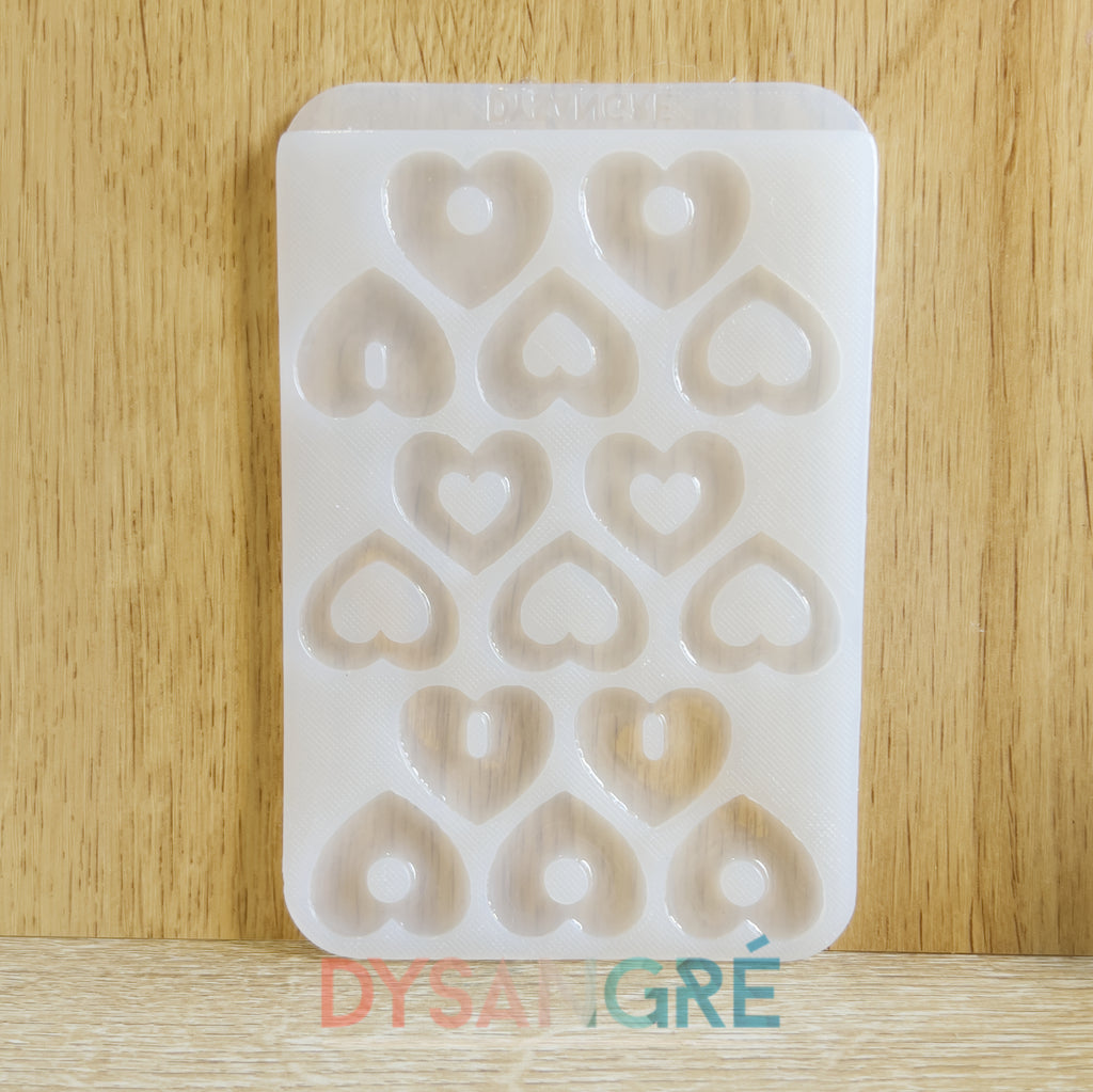 Moule en silicone Pampilles Coeur