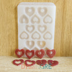 Moule en silicone Pampilles Coeur