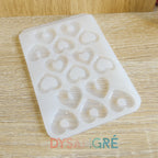 Moule en silicone Pampilles Coeur