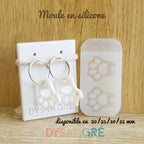 Moule en silicone Pampilles pattes de chat
