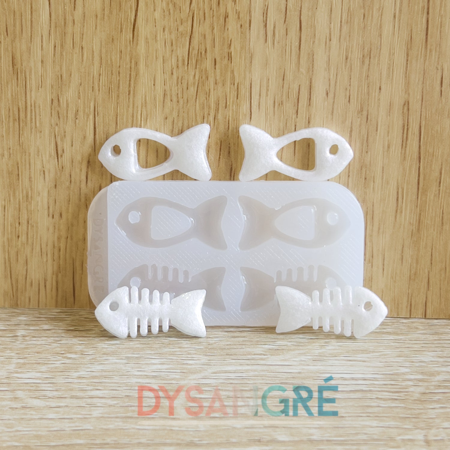 Moule en silicone Pampilles poissons