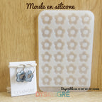 Moule en silicone Pampilles Fleurs 5 pétales
