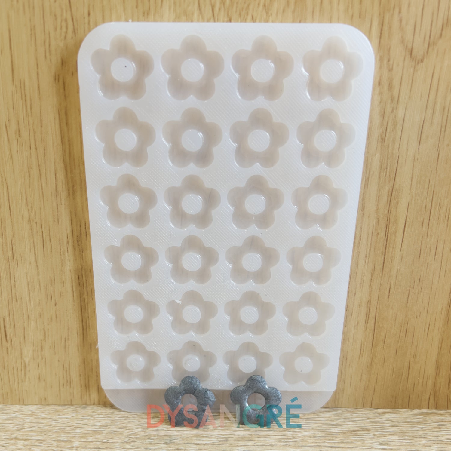 Moule en silicone Pampilles Fleurs 5 pétales