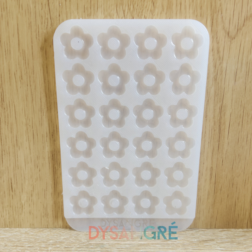 Moule en silicone Pampilles Fleurs 5 pétales