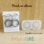 Moule en silicone Pampilles Cercle évidé