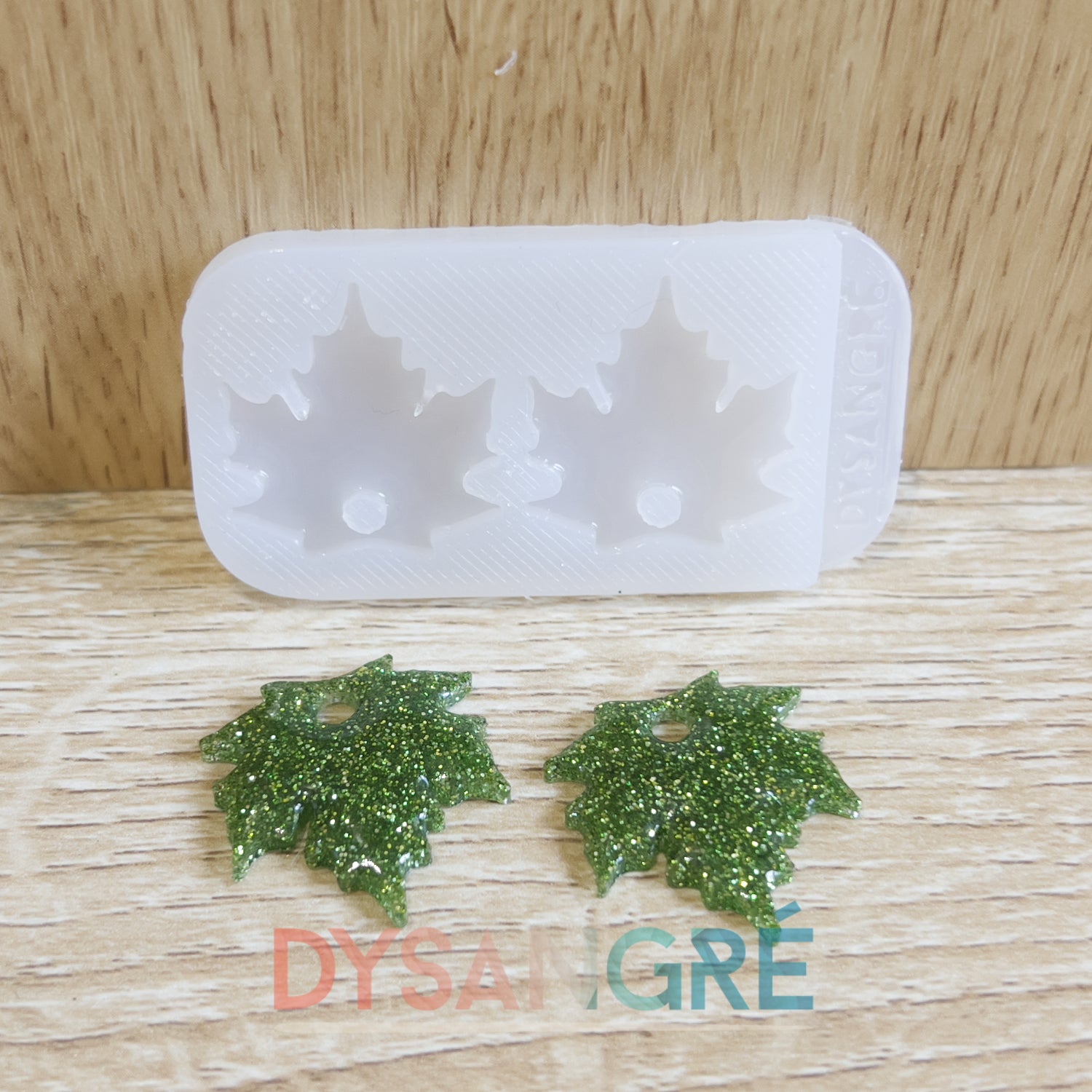 Moule en silicone Pampilles feuilles d'érable