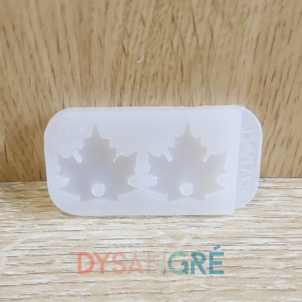 Moule en silicone Pampilles feuilles d'érable