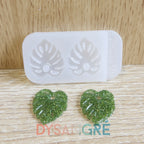 Moule en silicone Pampilles feuille de monster