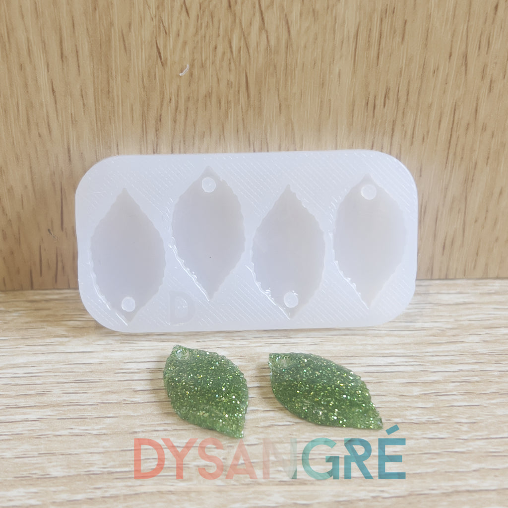 Moule en silicone Pampilles feuilles de chêne