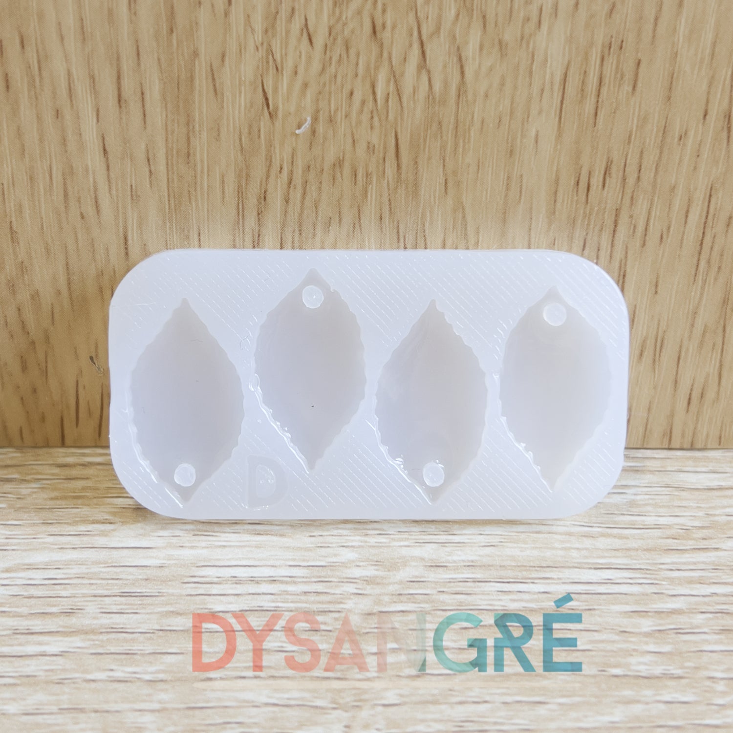 Moule en silicone Pampilles feuilles de chêne