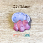 Moule en silicone Nuage 24/35mm