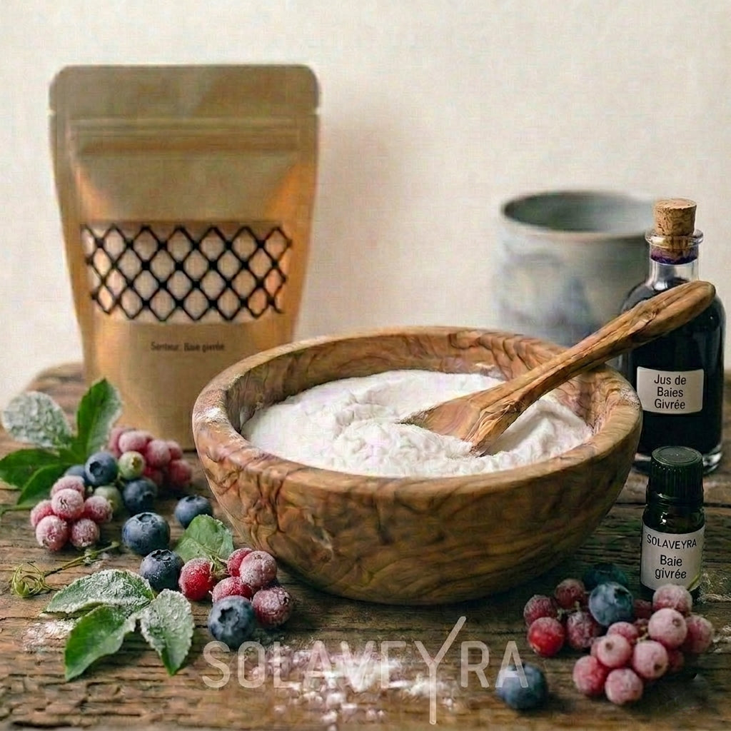 Poudre parfumée Parfum Baie Givrée by Solaveyra