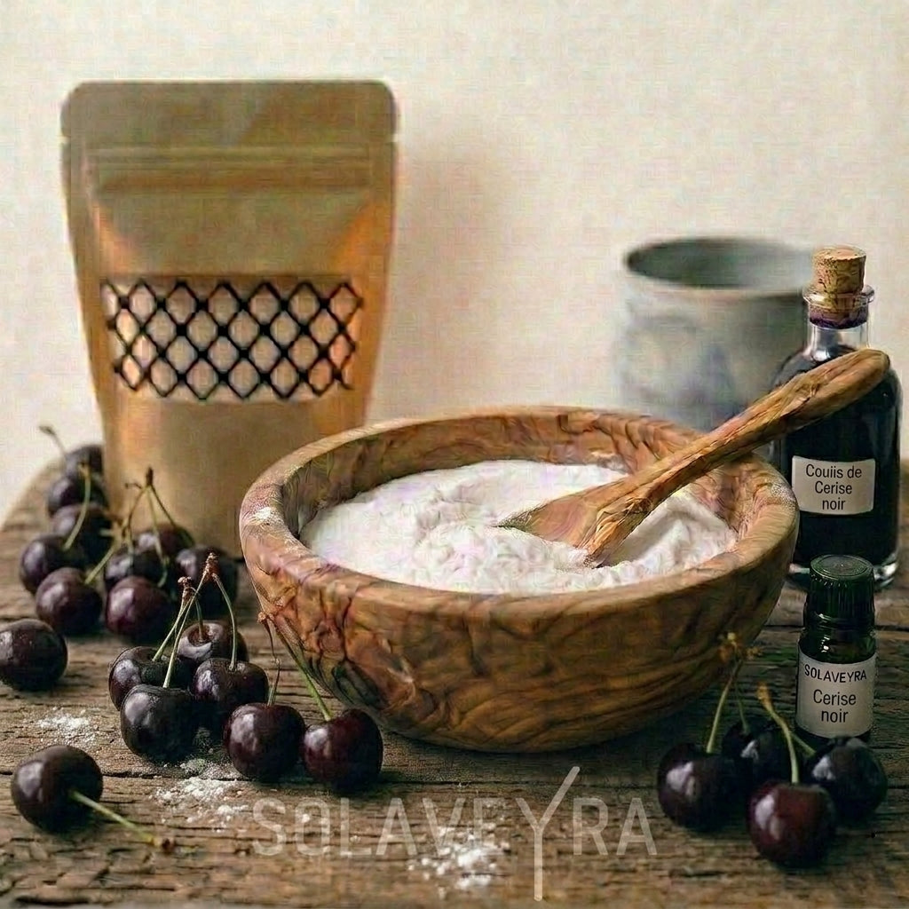 Poudre parfumée Parfum Cerise noir by Solaveyra