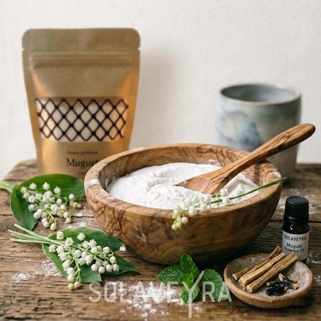 Poudre parfumée Parfum Muguet by Solaveyra