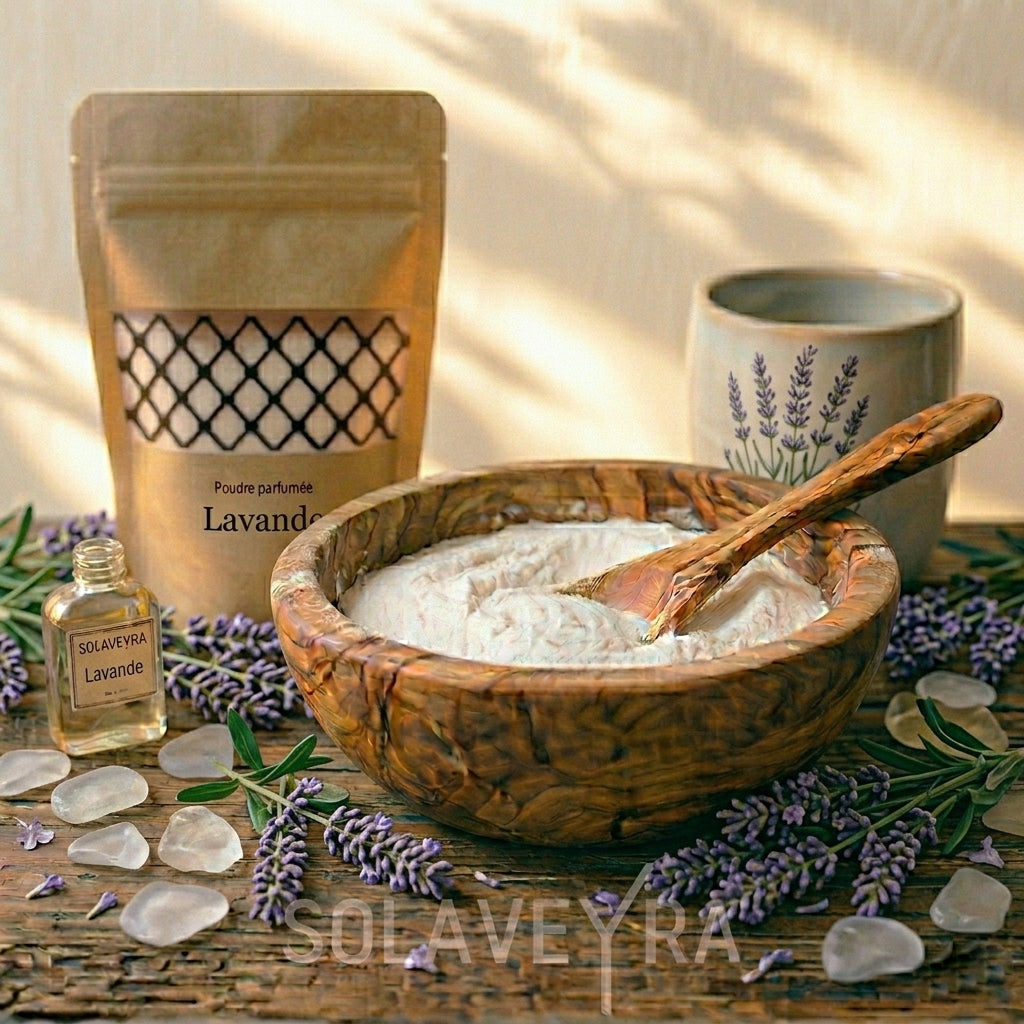 Poudre parfumée Parfum Lavande by Solaveyra