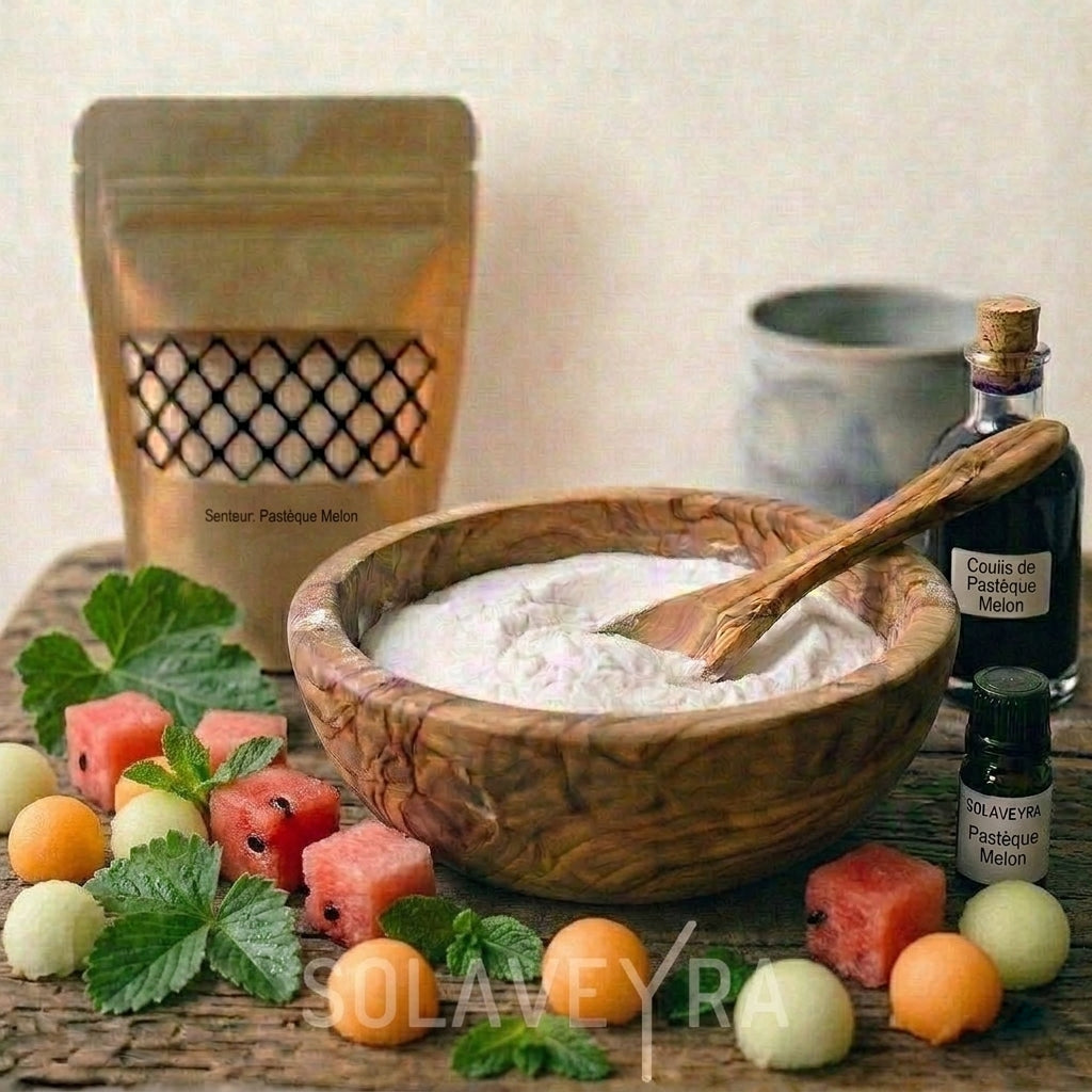 Poudre parfumée Parfum Pastèque Melon by Solaveyra