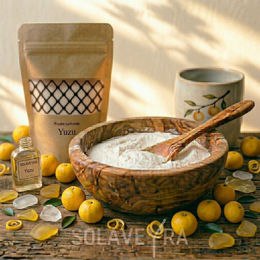 Poudre parfumée Parfum Yuzu by Solaveyra