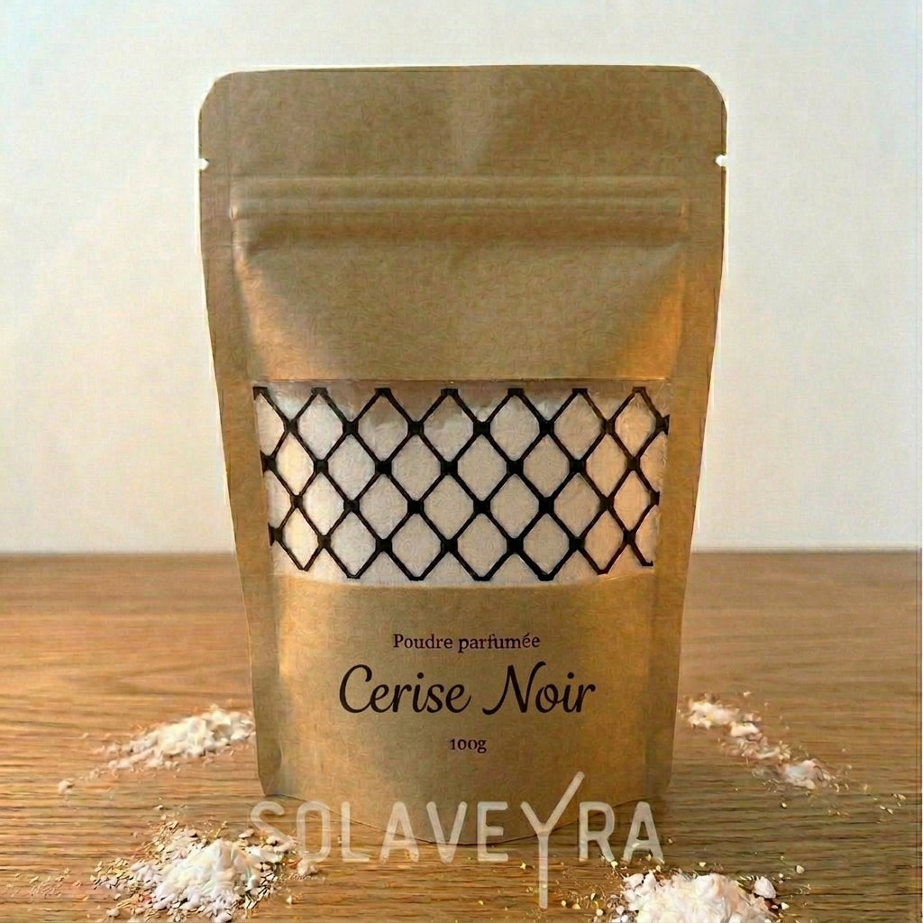 Poudre parfumée Parfum Cerise noir by Solaveyra