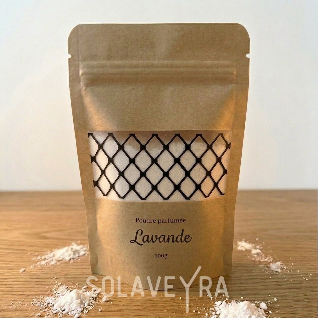 Poudre parfumée Parfum Lavande by Solaveyra