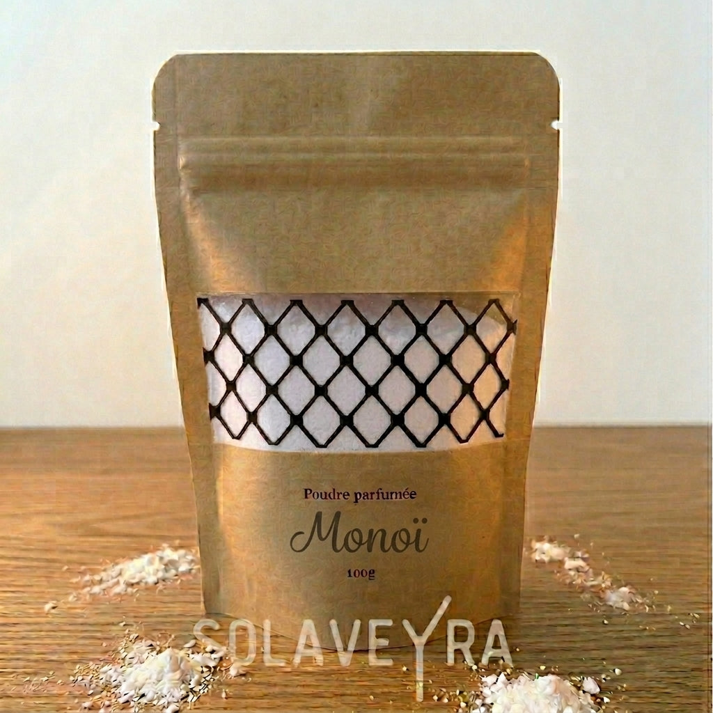 Poudre parfumée Parfum Monoï by Solaveyra