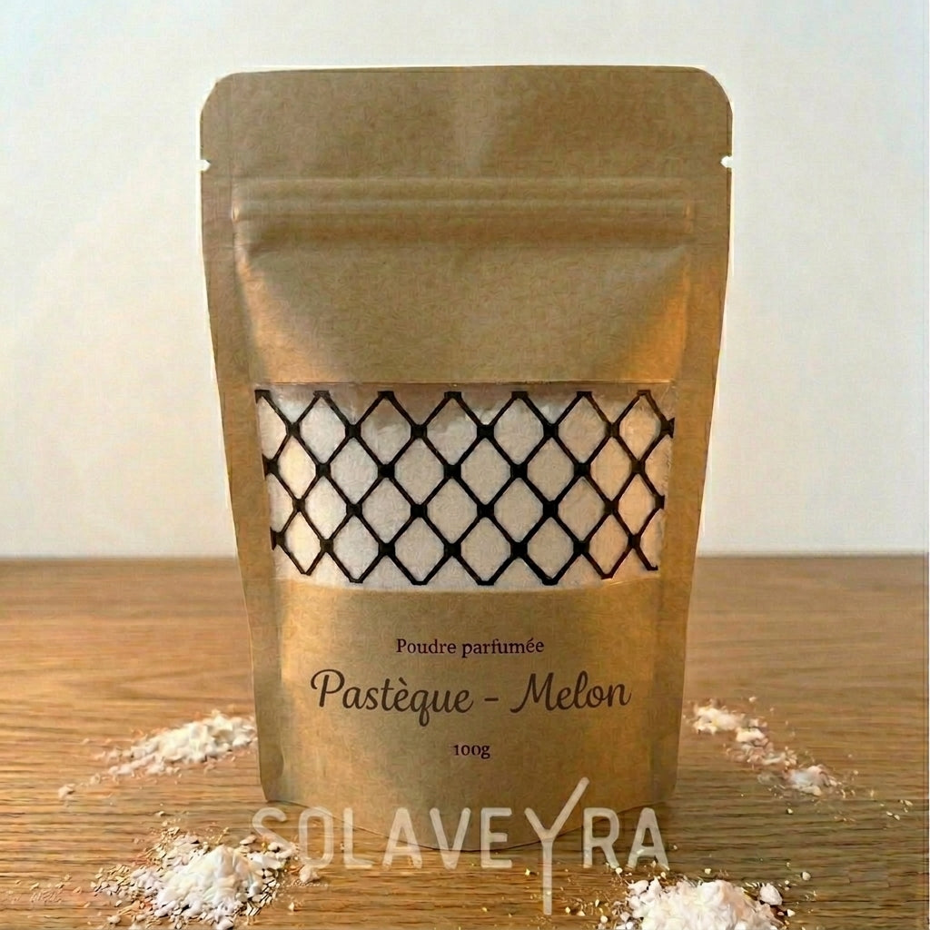 Poudre parfumée Parfum Pastèque Melon by Solaveyra