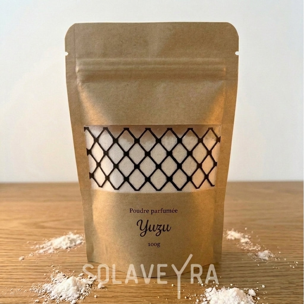 Poudre parfumée Parfum Yuzu by Solaveyra