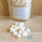 Pépites de cire d'olive parfums Fleuris "Plusieurs senteurs aux choix"