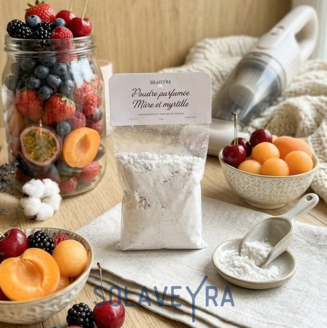 Poudre parfumée senteur Fruitée ( plusieurs parfum disponible )