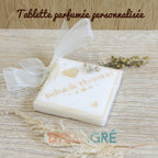 Tablette parfumée Carré personnalisée