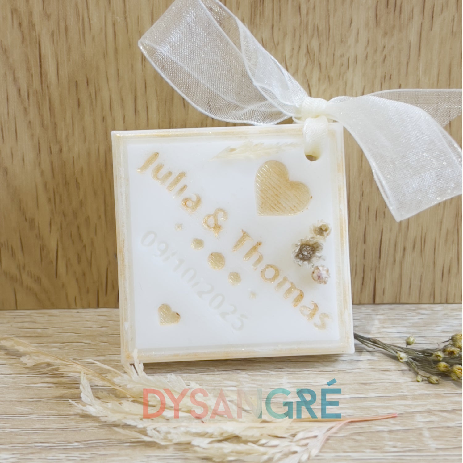 Tablette parfumée Carré personnalisée