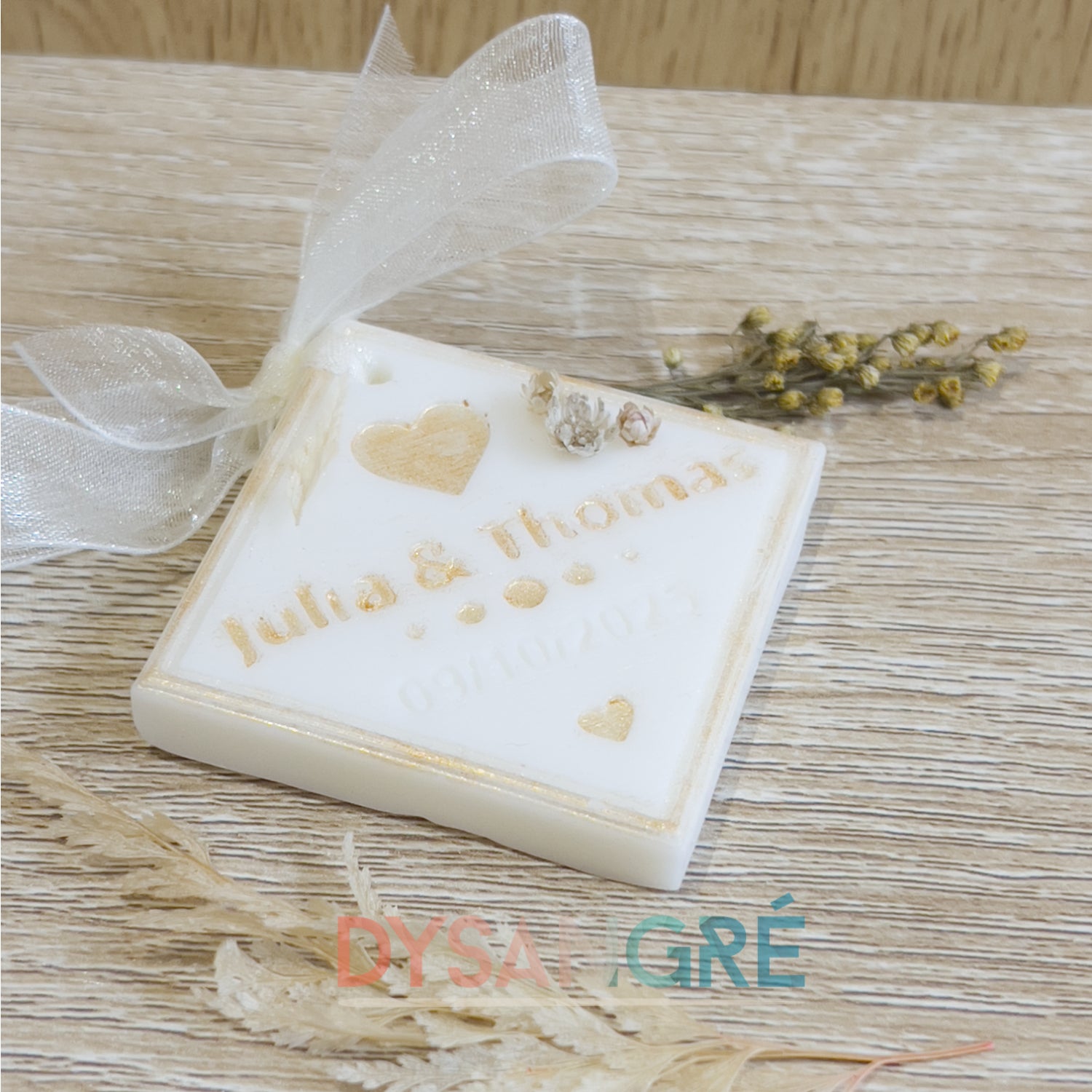 Tablette parfumée Carré personnalisée