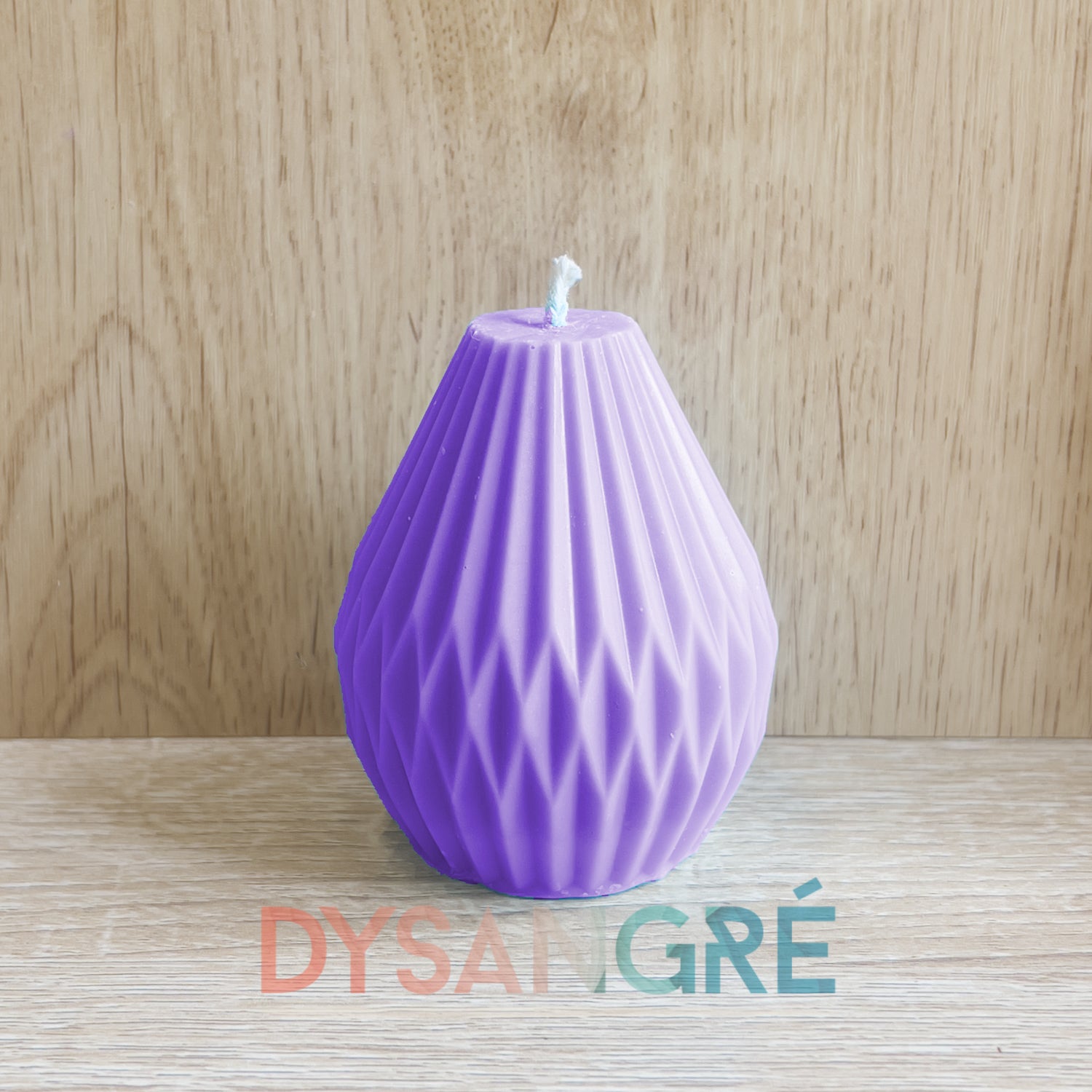 Bougie bijoux violette senteur Mûre et Myrtille