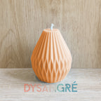 Bougie bijoux orange senteur Nectar d'abricot