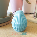 Bougie bijoux bleu senteur apaisante