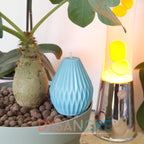 Bougie bijoux bleu senteur apaisante