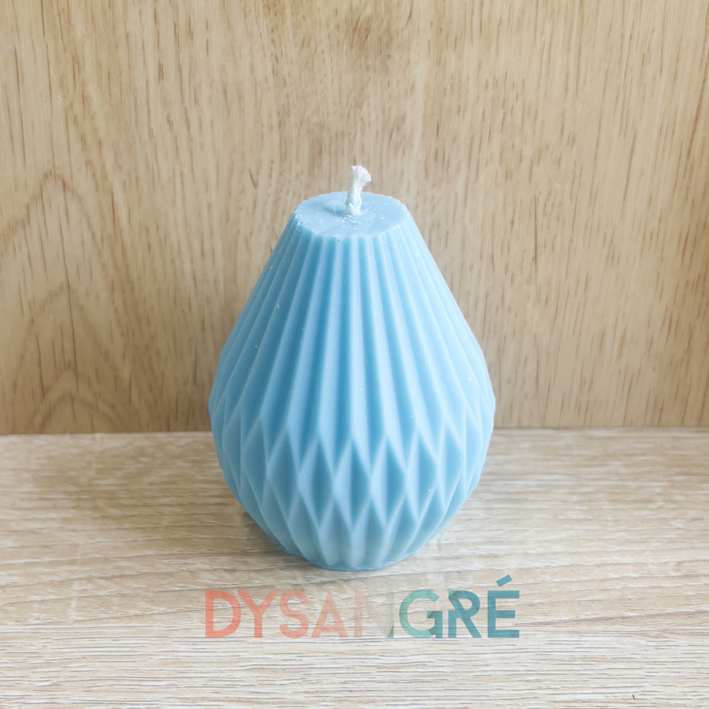 Bougie bijoux bleu senteur apaisante