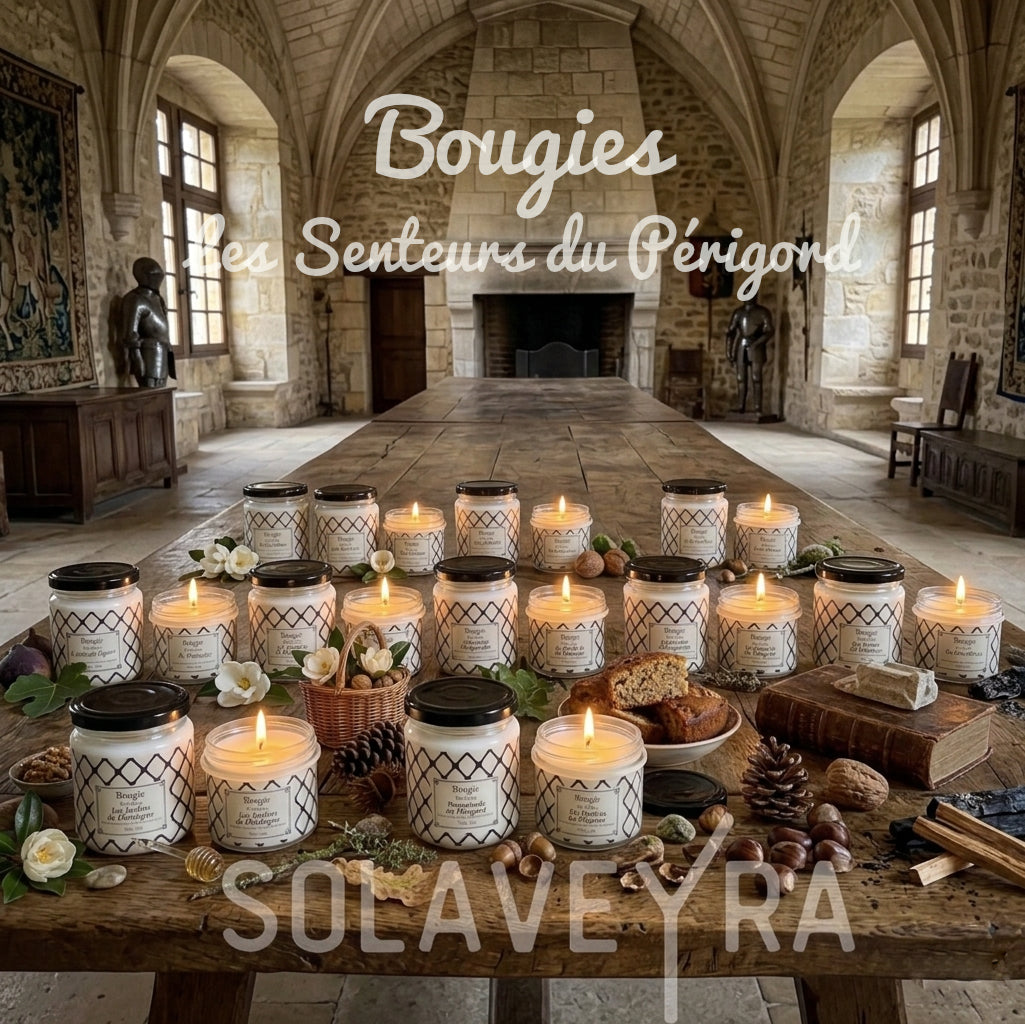 Bougie A l'ombre du Figuier " By Solaveyra "